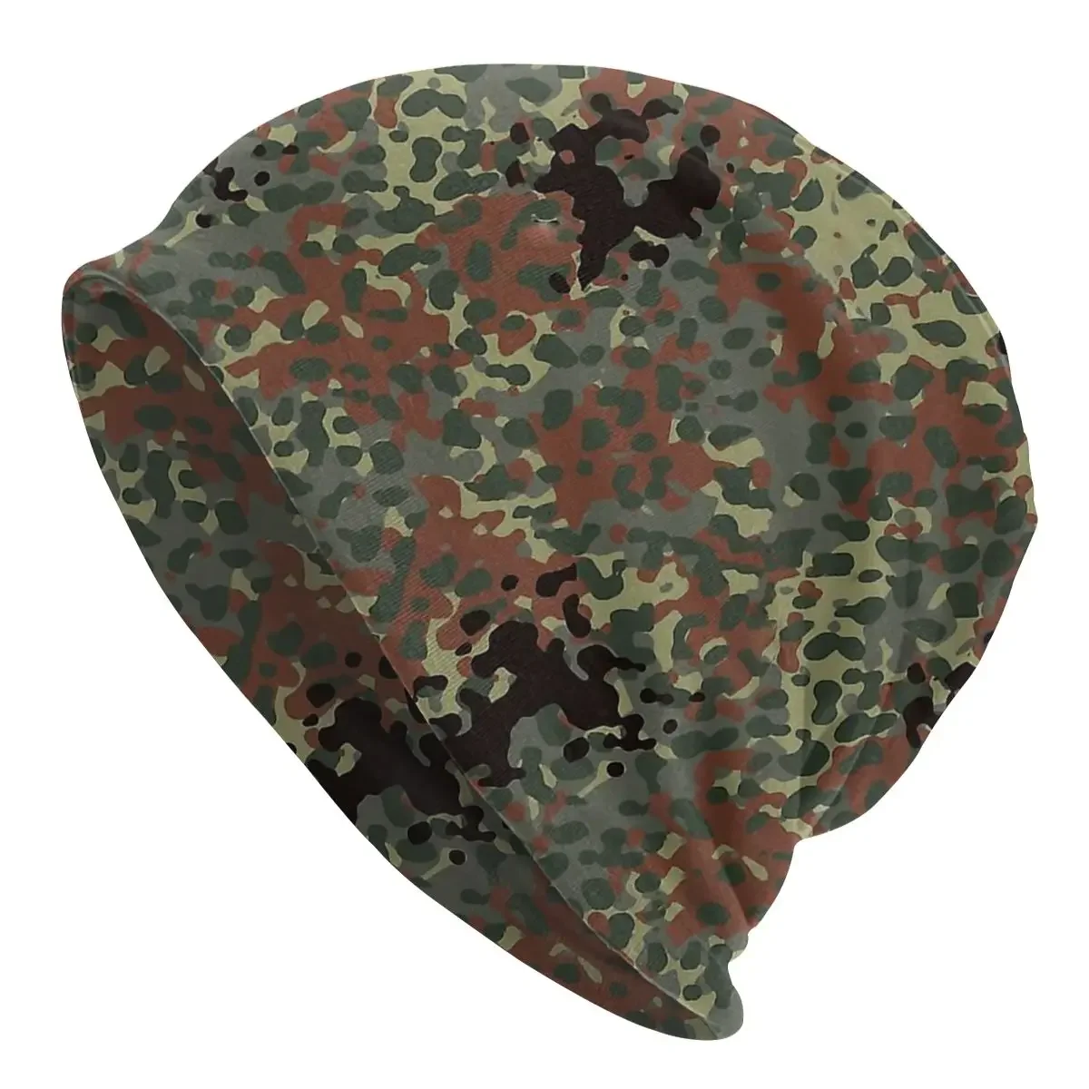 COD Airborne Division Shooting Game Men Women's Beanie Hats Flecktarn Camouflage Knitted Hat Bonnet Street Skullies Beanies