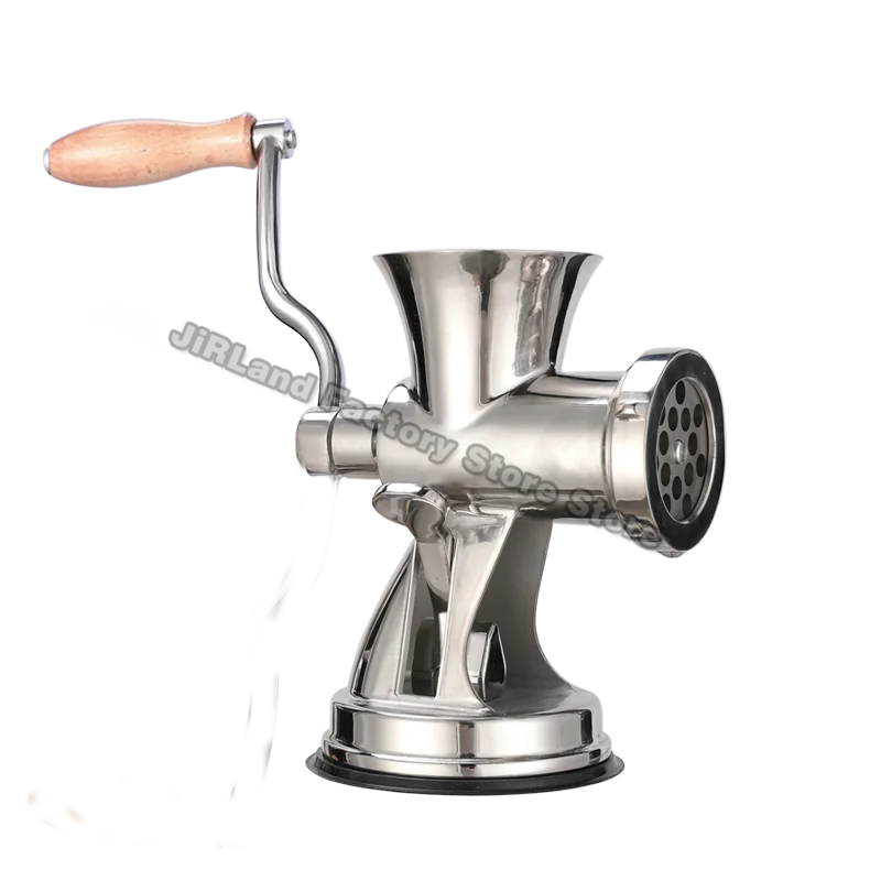 Stainless steel manual meat grinder manual beef sausage machine minced meat tool multifunctional food processor