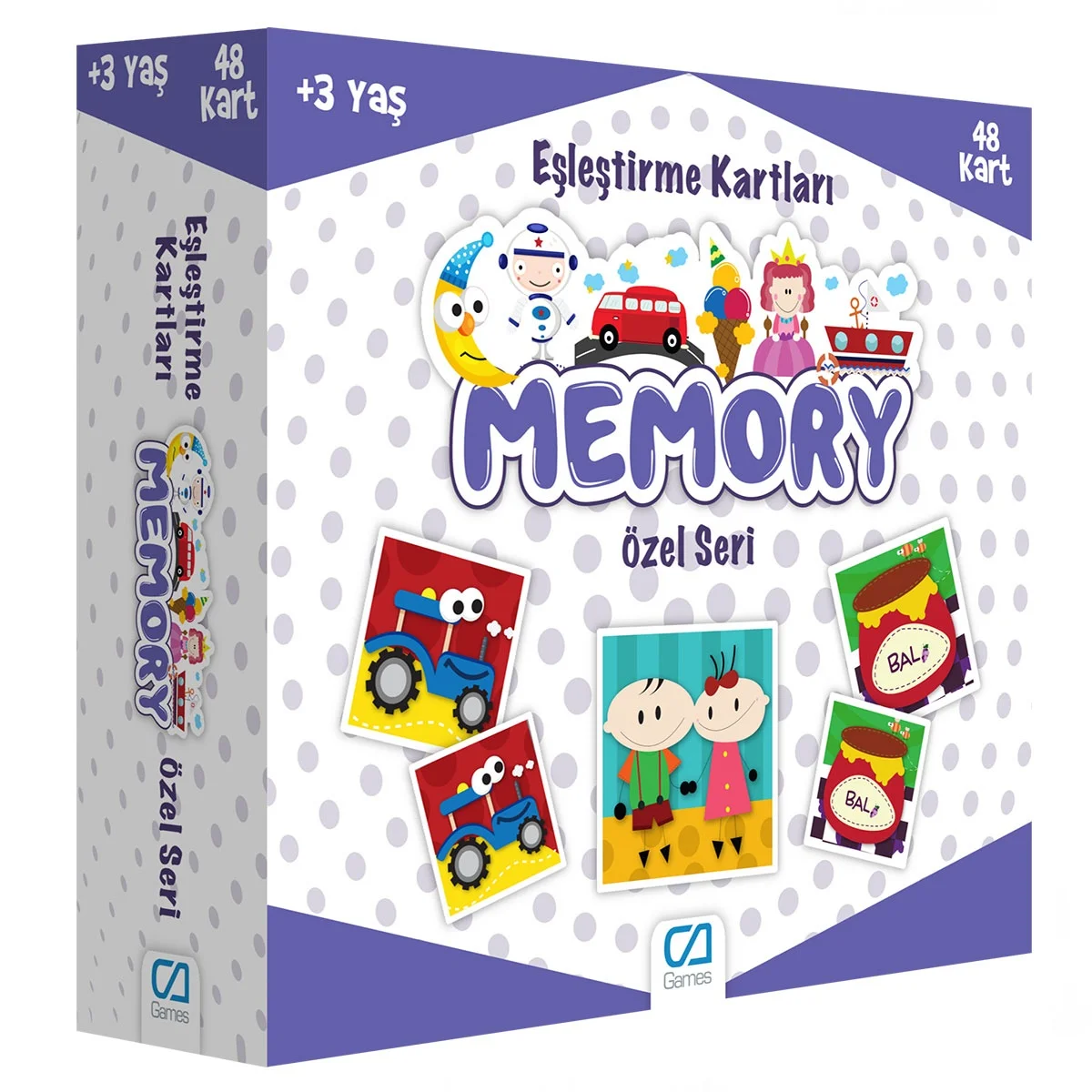 Memory matching cards custom serial