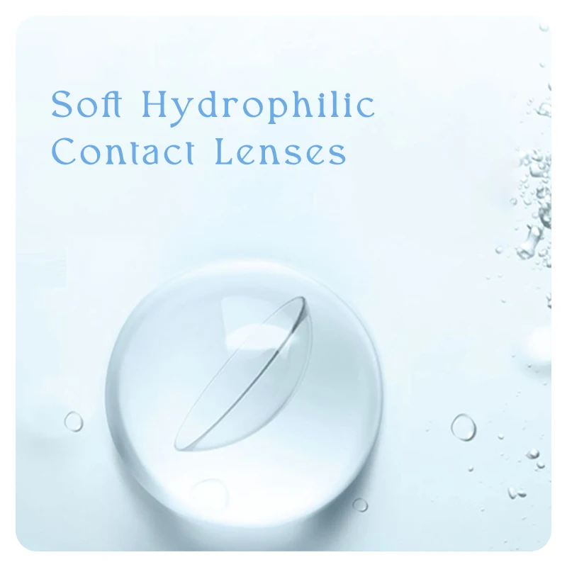 Meenie hypermétropie +1.00 ~ + 10.00 plus lentilles de contact lentilles de Contact mensuelles hypermétropie lentes de contacto avec Prescription