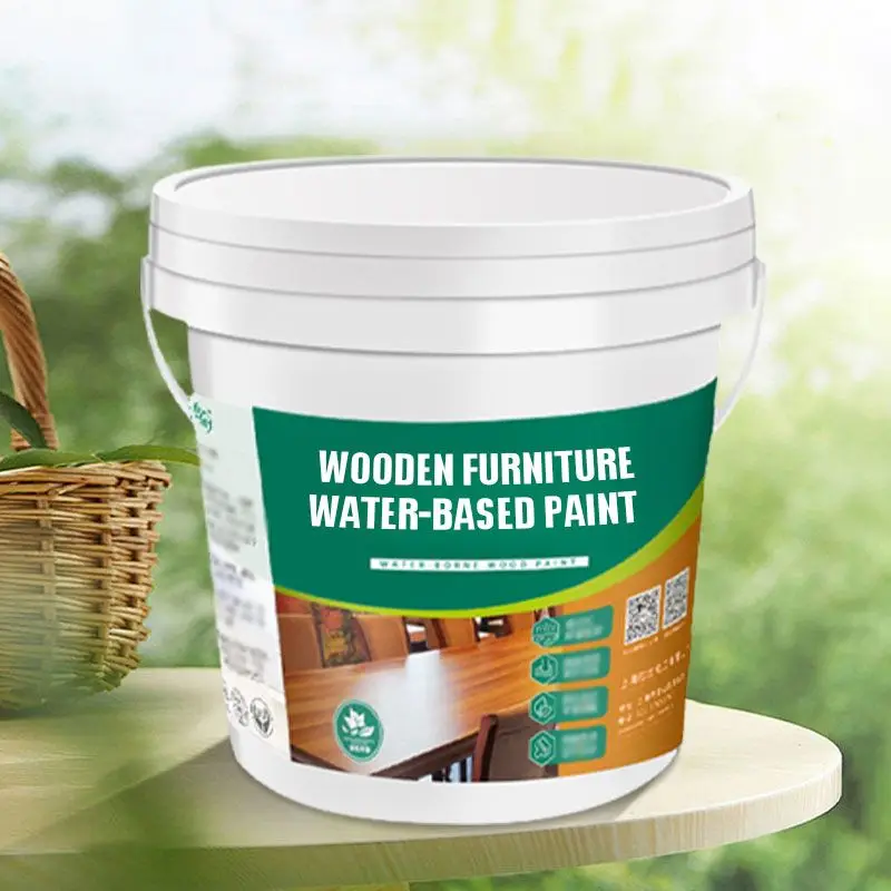 350g Wood Water-Based Paint Furniture Renovation Paint Environmental Protection Waterborne Door Wardrobe Color Change Wood Paint