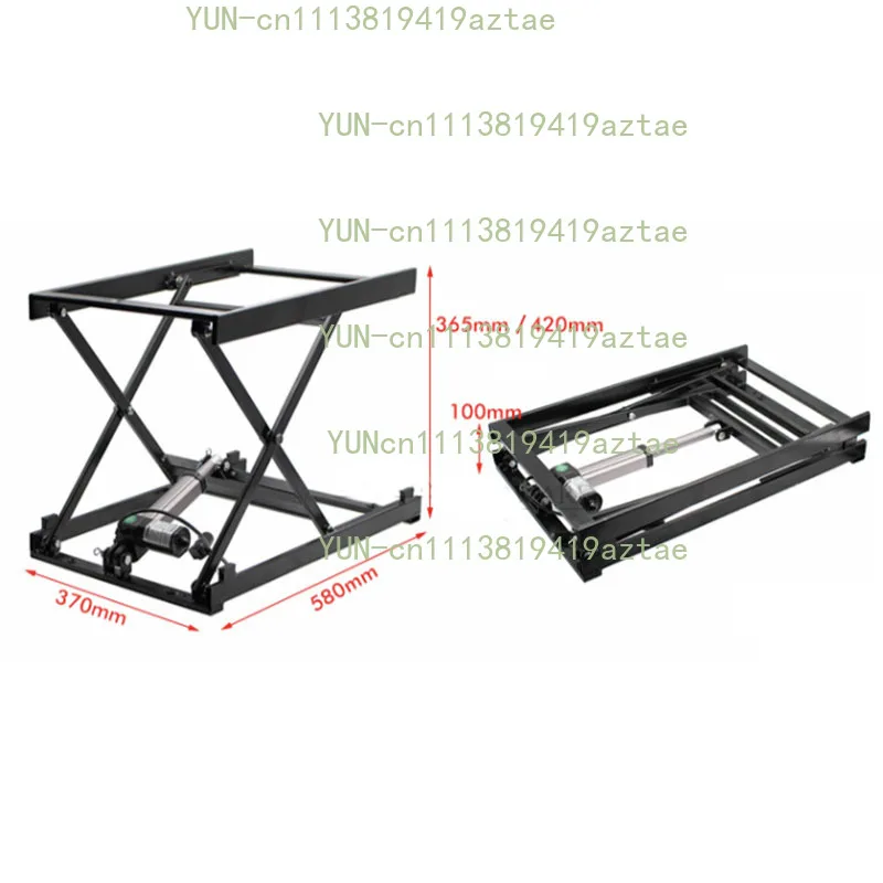 2500N Thrust Multifunctional Furniture Electric Lifting Coffee Table Iron Frame Hardware Bracket With USB Charging
