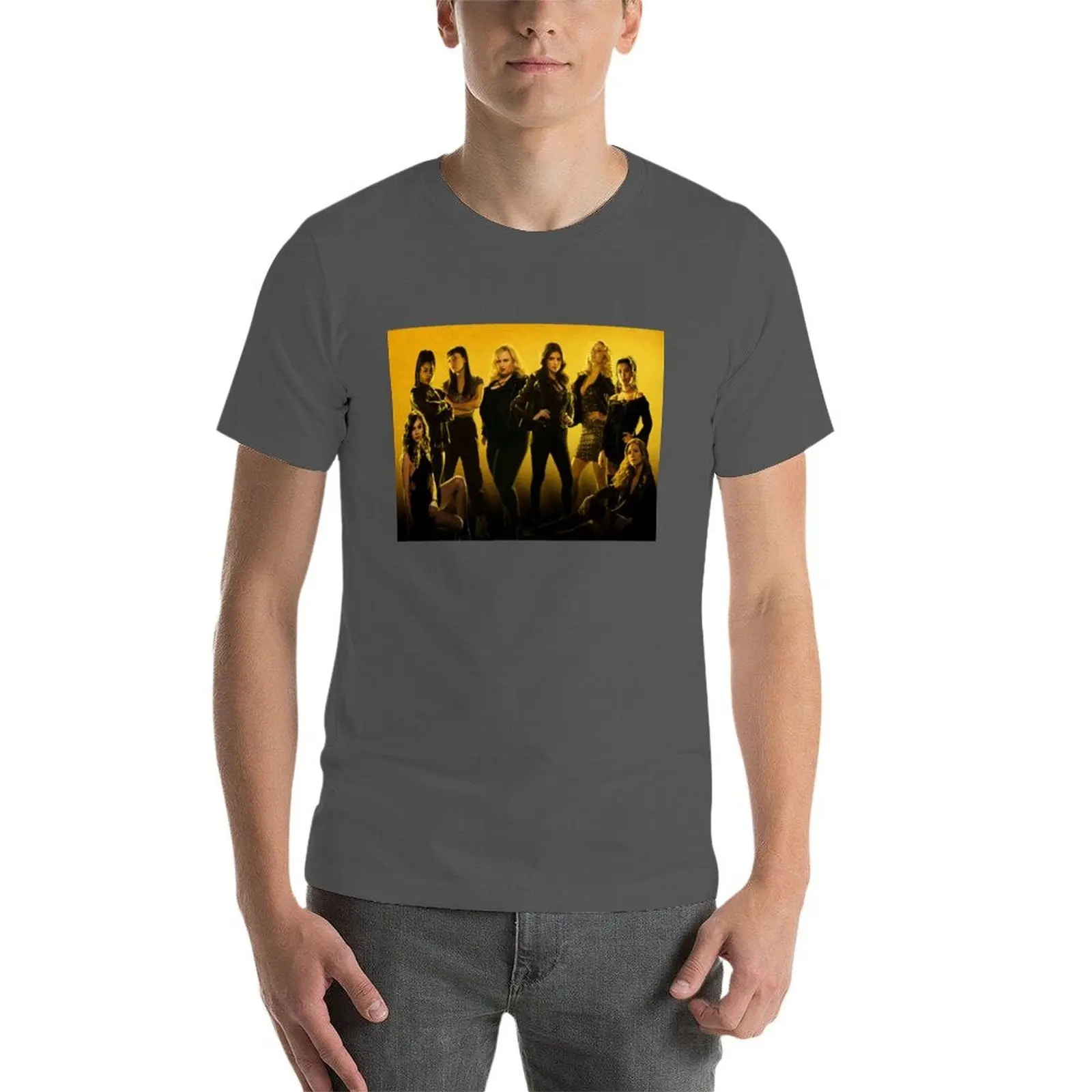 الملعب الكمال 3 - ملصق أصفر - لا كلمات تي شيرت رجل تي شيرت القطن القطن تي شيرت جودة عالية تي شيرت #4