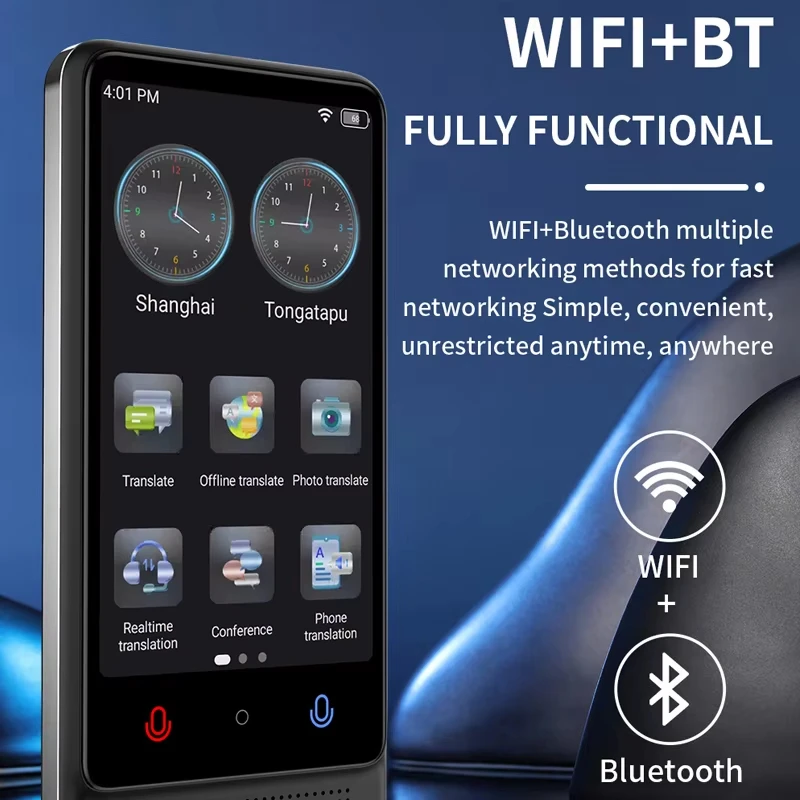 

AI intelligent voice translator offline Polish Ukrainian Turkish Czech Russian translator online 137 language translators M12