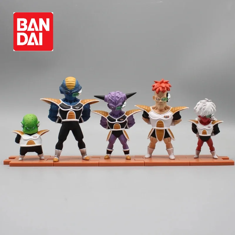 5pcs7-12cm Dragon Ball Z Figures Ginyu Force Anime Figures Jeice Ginyu Guldo Recoom Burter Figure Gk Pvc Statue Model Doll Toys.