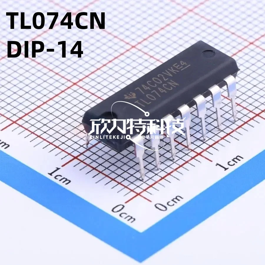 

10 шт. Новые операционные усилители TL074CN TL074 DIP-14 — операционные усилители JFET, вход, низкий уровень шума, новый оригинальный оставьте сообщение для меня
