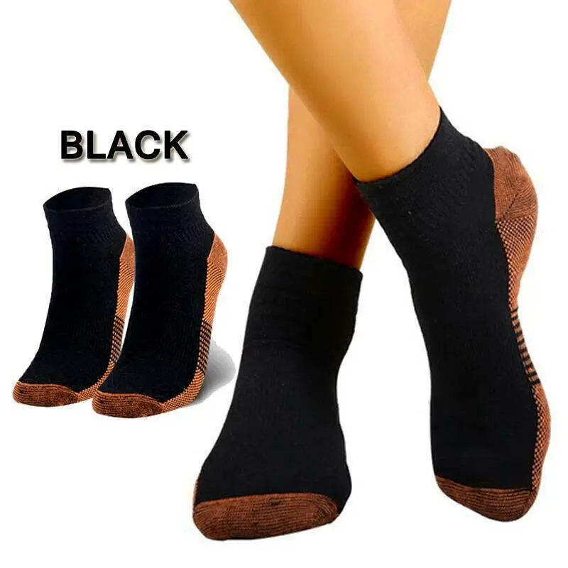 1 Pair Plantar Faciitis Compression Socks  Foot Support Ankle Arthritis Socks Breathable Foot Heel Arthritis Sport Socks