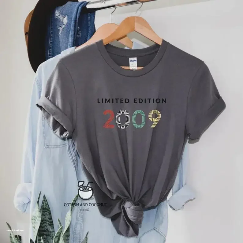 13th Birthday T-shirt, Retro 2009 tshirt, Custom birthday tshirt, Birthday gift