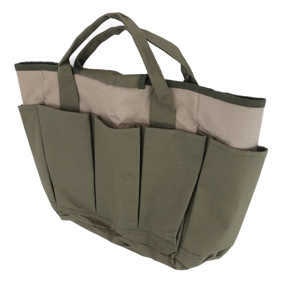 Oxford Cloth Garden Tool Storage Bag Large Capacity Heavy Duty Gardening Tool Tote Bag Easy To Carry with Carry Handle