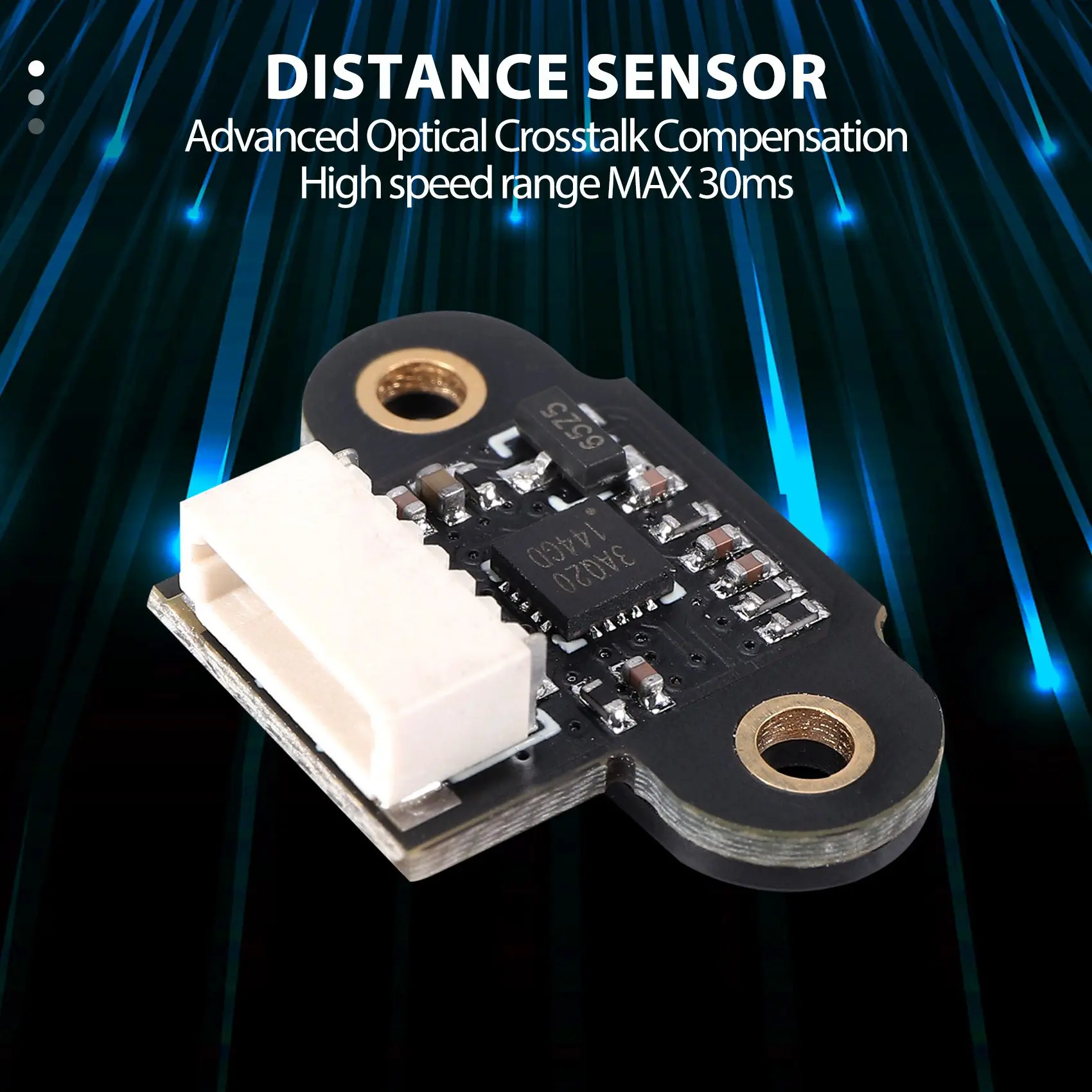 Y23A-Range Sensor Module 10-180Cm Distance Sensor Tof10120 Distance Sensor Uart I2C Output 3-5V Rs232 Interface For Arduino Tof0