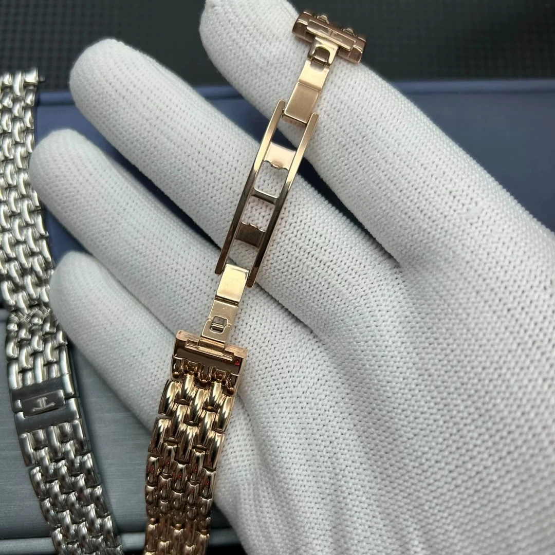 Fit For Jaeger-LeCoultre Reverso 14mm 15mm 16mm Original Quality Solid 316 Stainless Steel Watch Strap Jubilee Bracelet