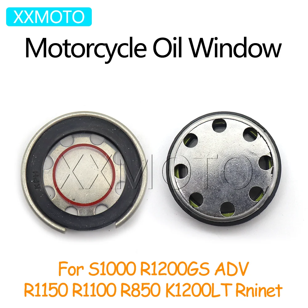Niveau d'huile de moto, porte d'observation de miroir d'huile pour fenêtre d'huile, pour BMW S1000 R1200GS ADV R1150 R1100 R850 K1200LT R 1200GS S 1000
