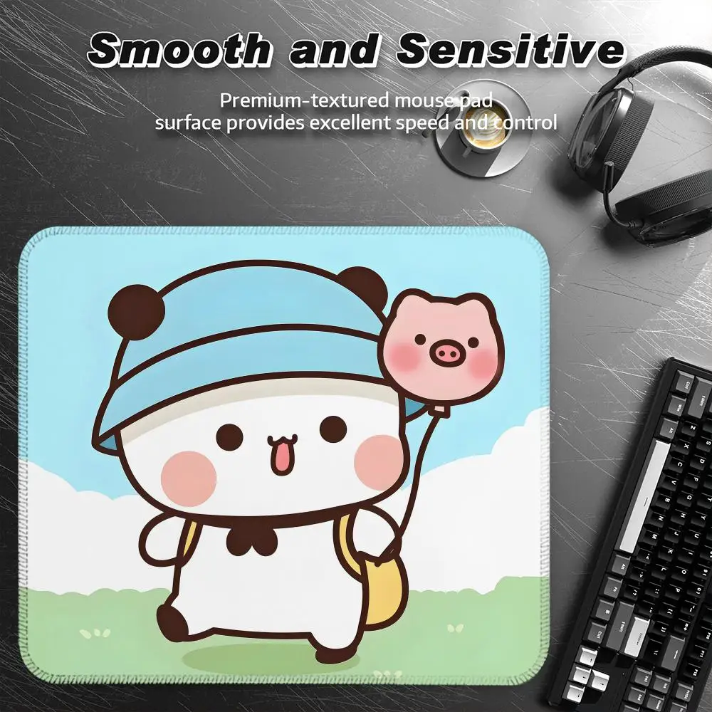 

Cute Bubu Dudu Mouse Pad SKY Small Desk Pad Mouse Boy Gift for Play games Keyboard Wireless Desktop Computer Coasters