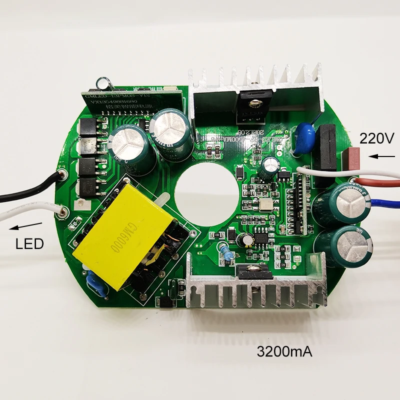 AC110V 220V 22-30V APP LED Driver GM-LXTM-F Two Lines 2 Color Intelligent Power Supply 600mA-9000mA