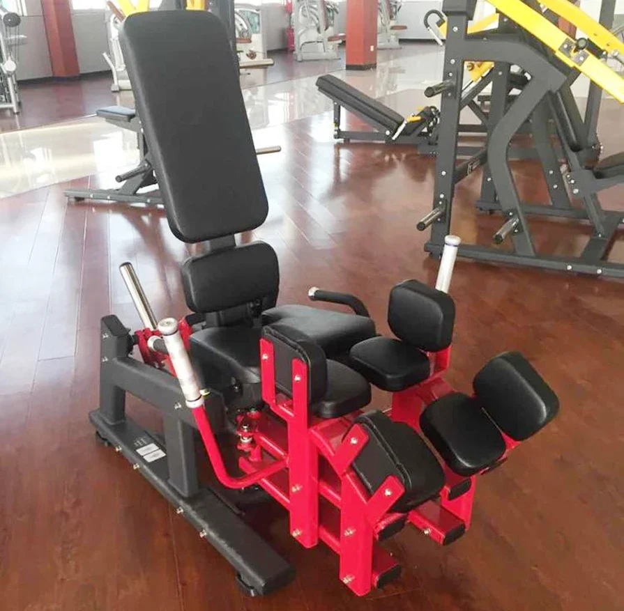 Abductor plate loaded commercial gym equip body building free weight