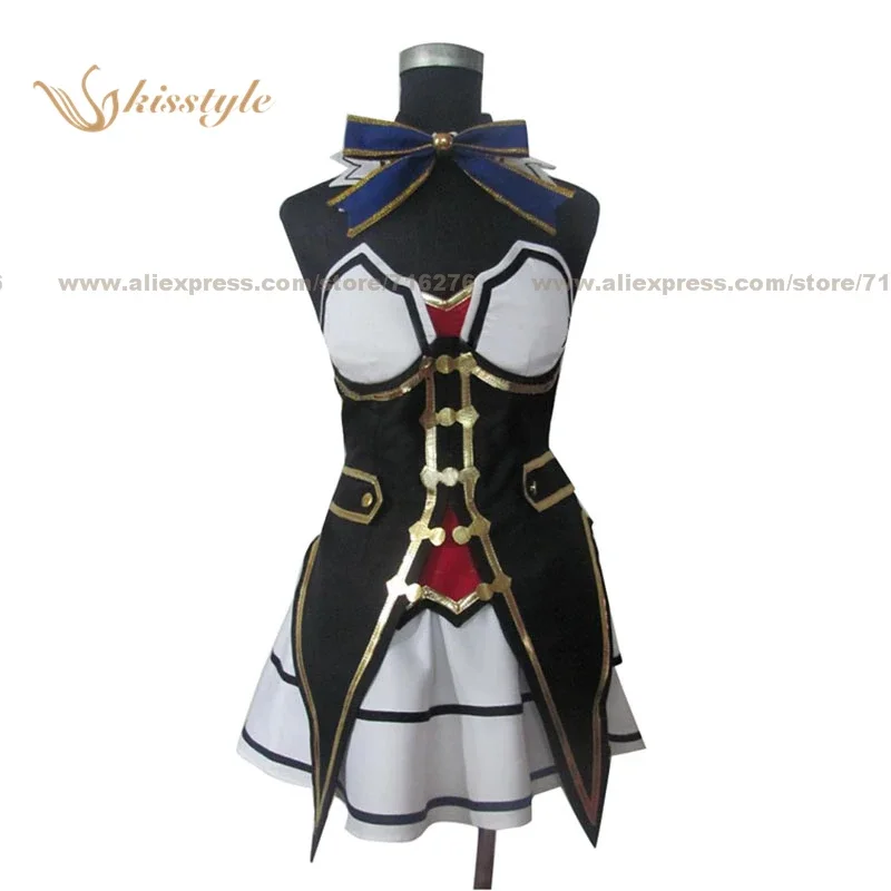 Kisstyle Fashion Hyperdimension Neptunia Noire Black Heart Dress Cosplay Clothing Cos Costume ,Customized Accepted