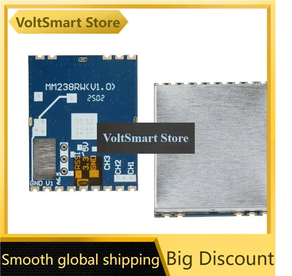 VoltS4.9G 5.8G 6G FPV Image Transmission VRX Analog Receiver Module 0.7~2.2V RSSI Output SPI High Sensitivity For FPV Drone RC C