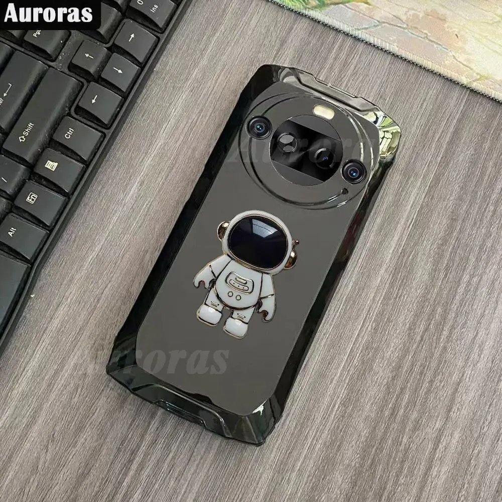 For Blackview BL9000 Pro Case Astronaut Holder Ultra-Thin Silicone Shockproof Shell For BL9000 Blackview BL9000pro Back Cover