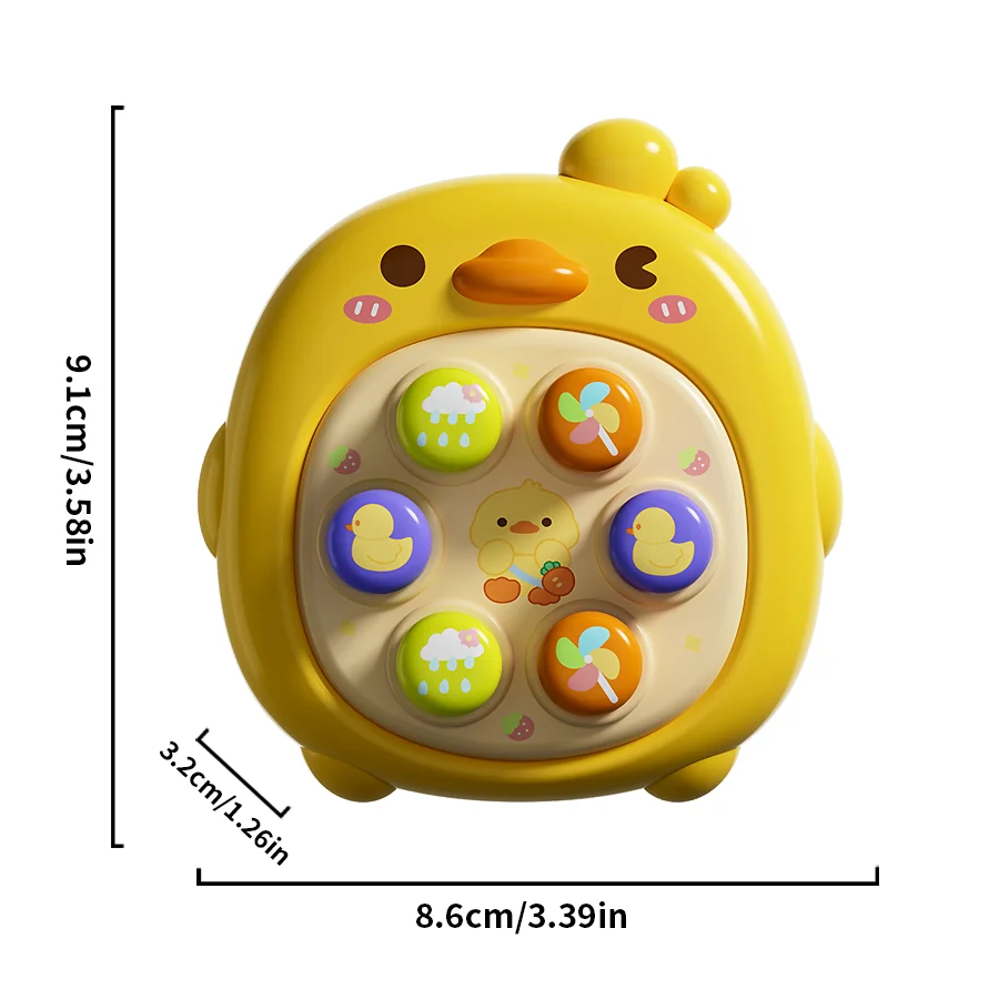 Mini draagbare vloermuis voor kinderen, stressverlichtend puzzelspeelgoed in zak