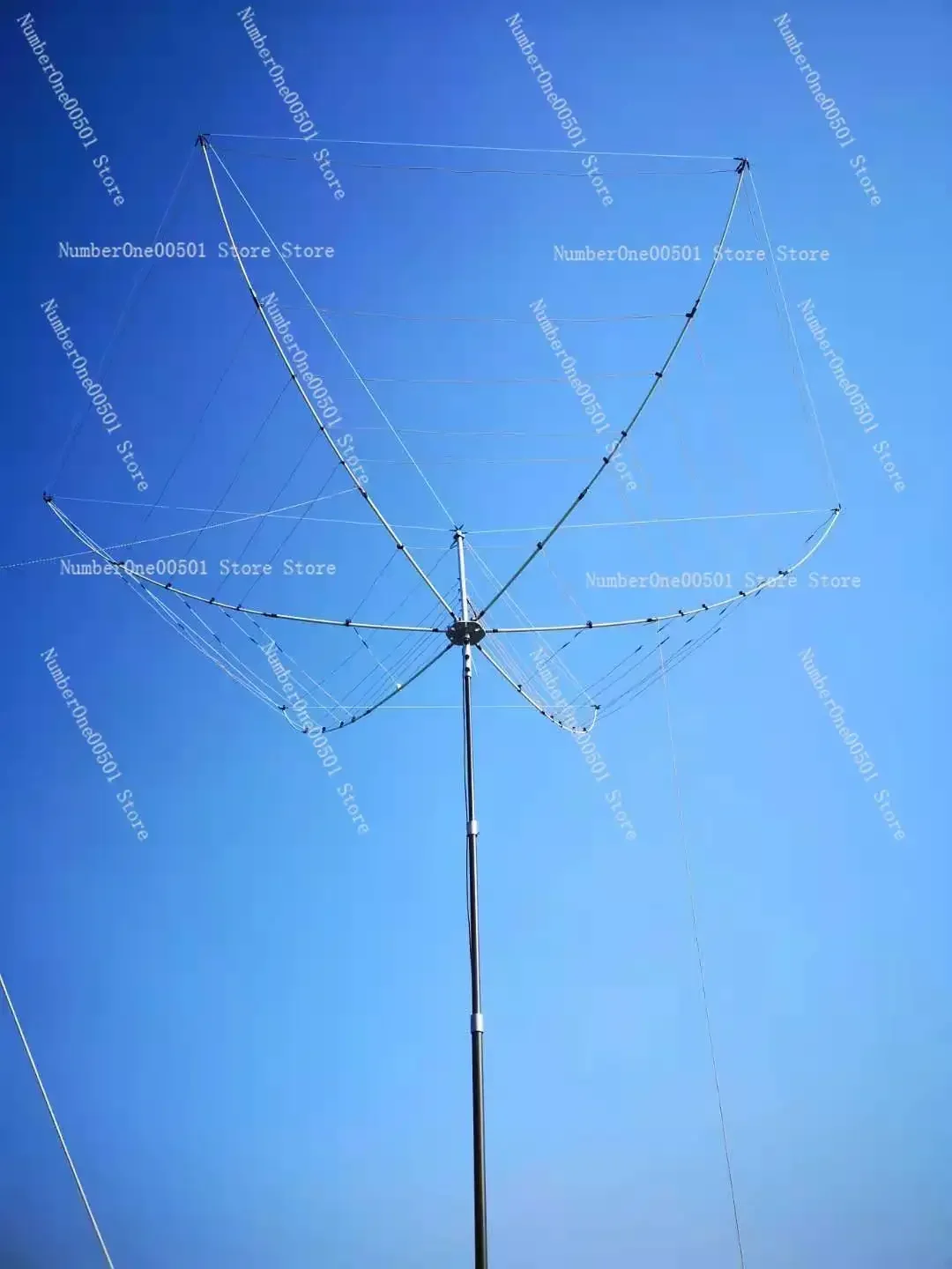 JPC-6 Hexbeam Six-Band Cobweb Antenna