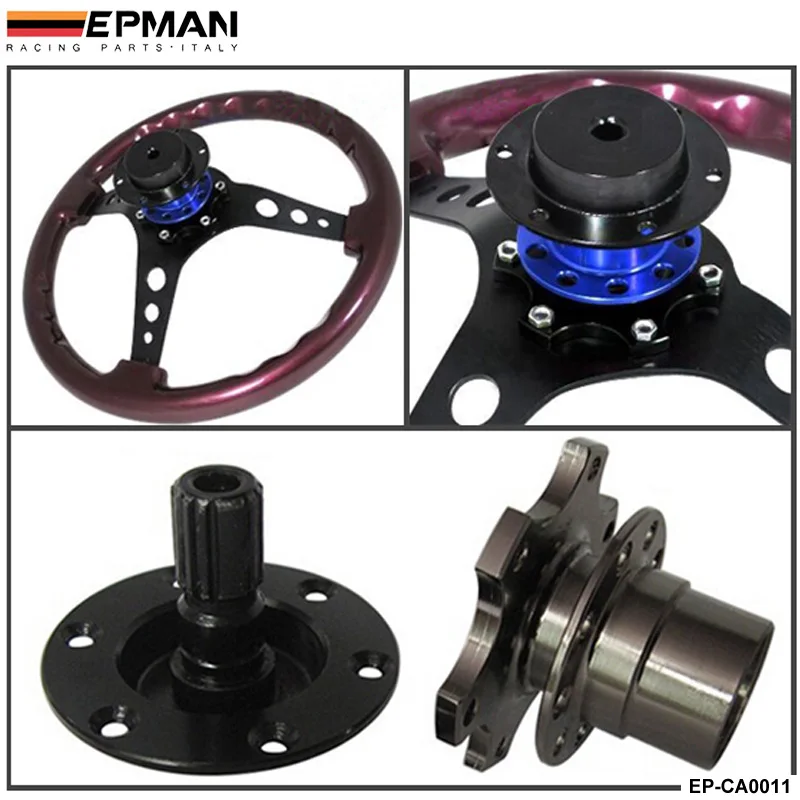 Quick Release Snap Off Hub Adapter fits Car Sport Steering Wheel For Seat 2001-2006 EP-CA0011