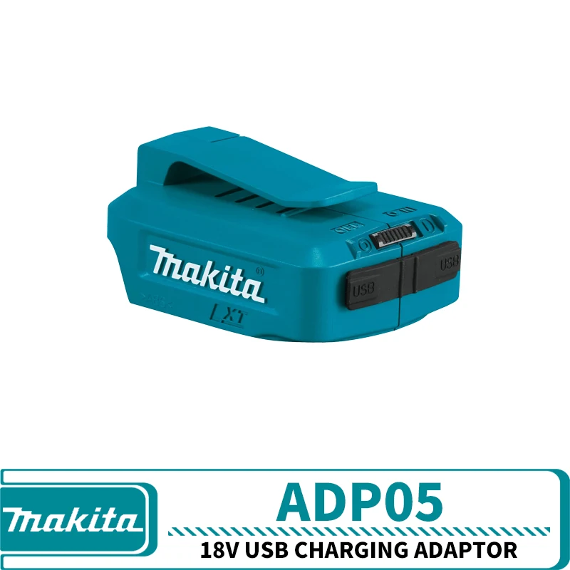 Makita ADP001G XGT 40V Battery Charger Adaptor ADP05 18V USB Charging Adaptor Power Tool Accessories