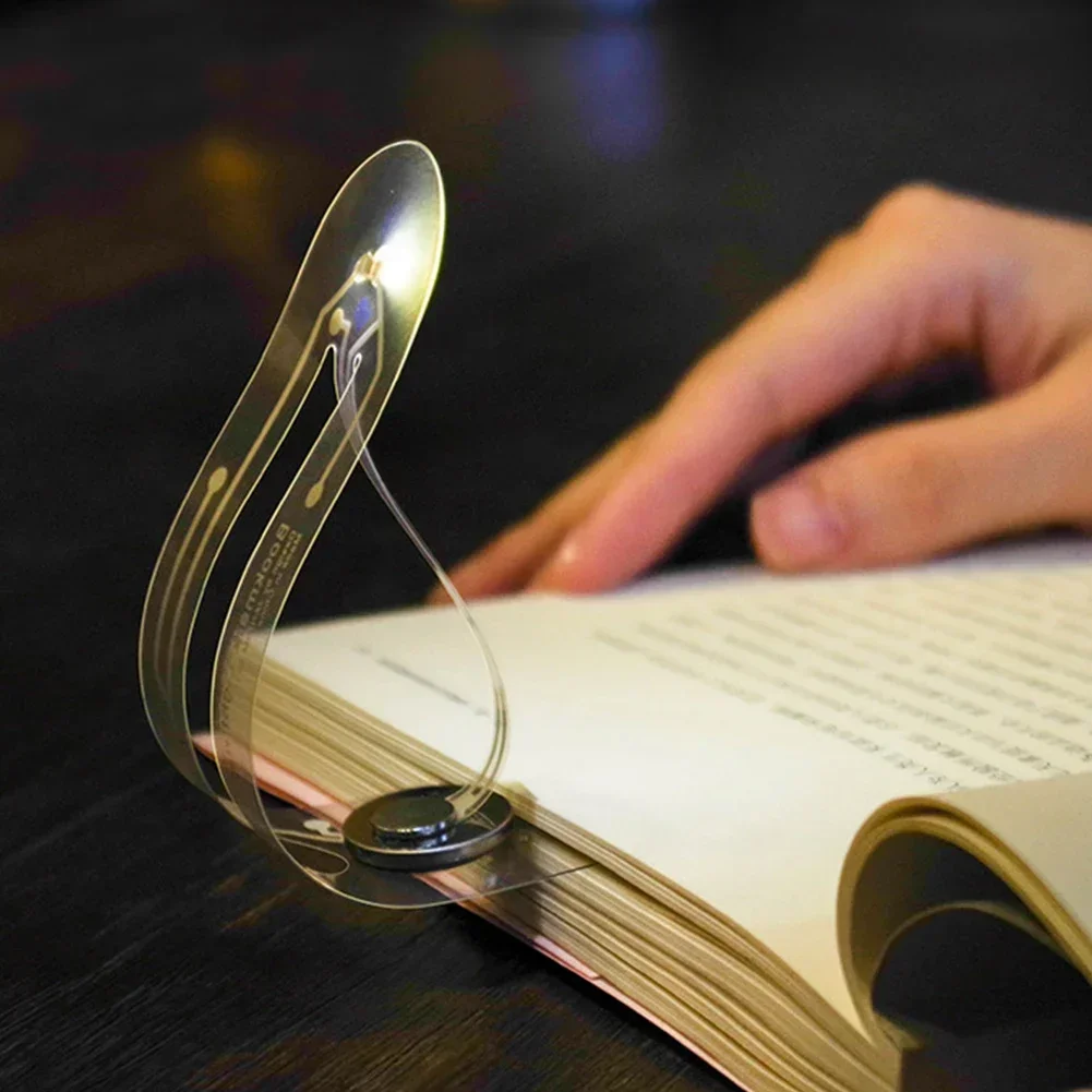 Clip-on Bookmark Book Light With Reading Light Mini Led Read Light Portable Bedside Desk Light Read Lamp