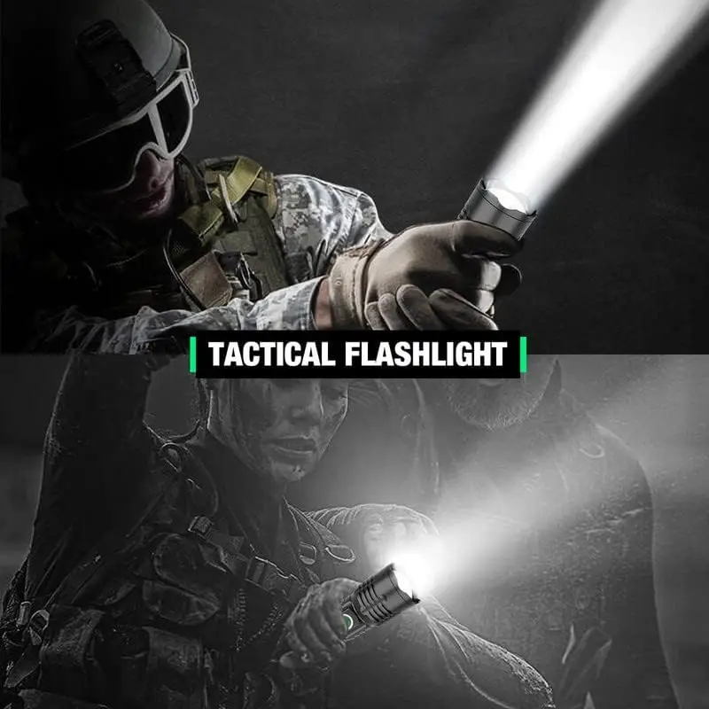 Outdoor Strong Light Flashlight Multi functional Zoom Portable Charging Flashlight Super Bright Long Range Shooting Flashlight