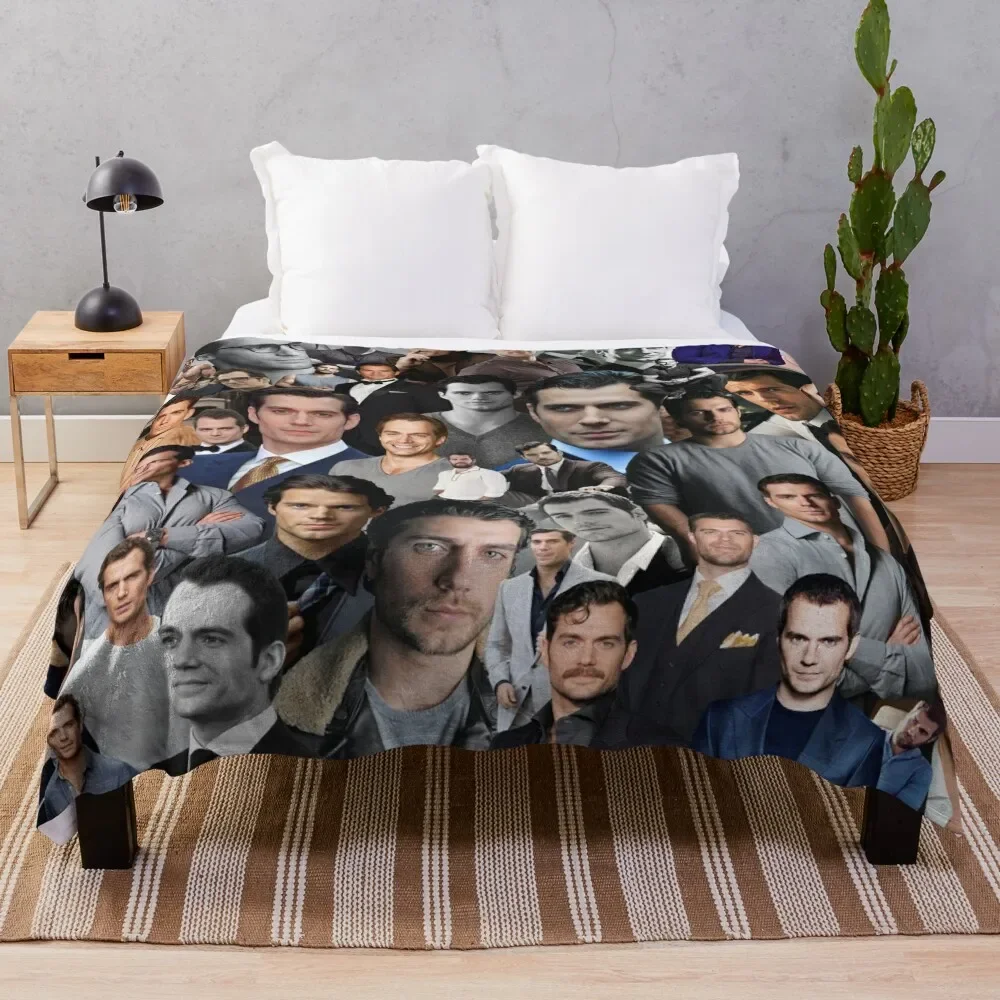 Henry Cavill Throw Blanket Comforter Decorative Throw Cute Blankets