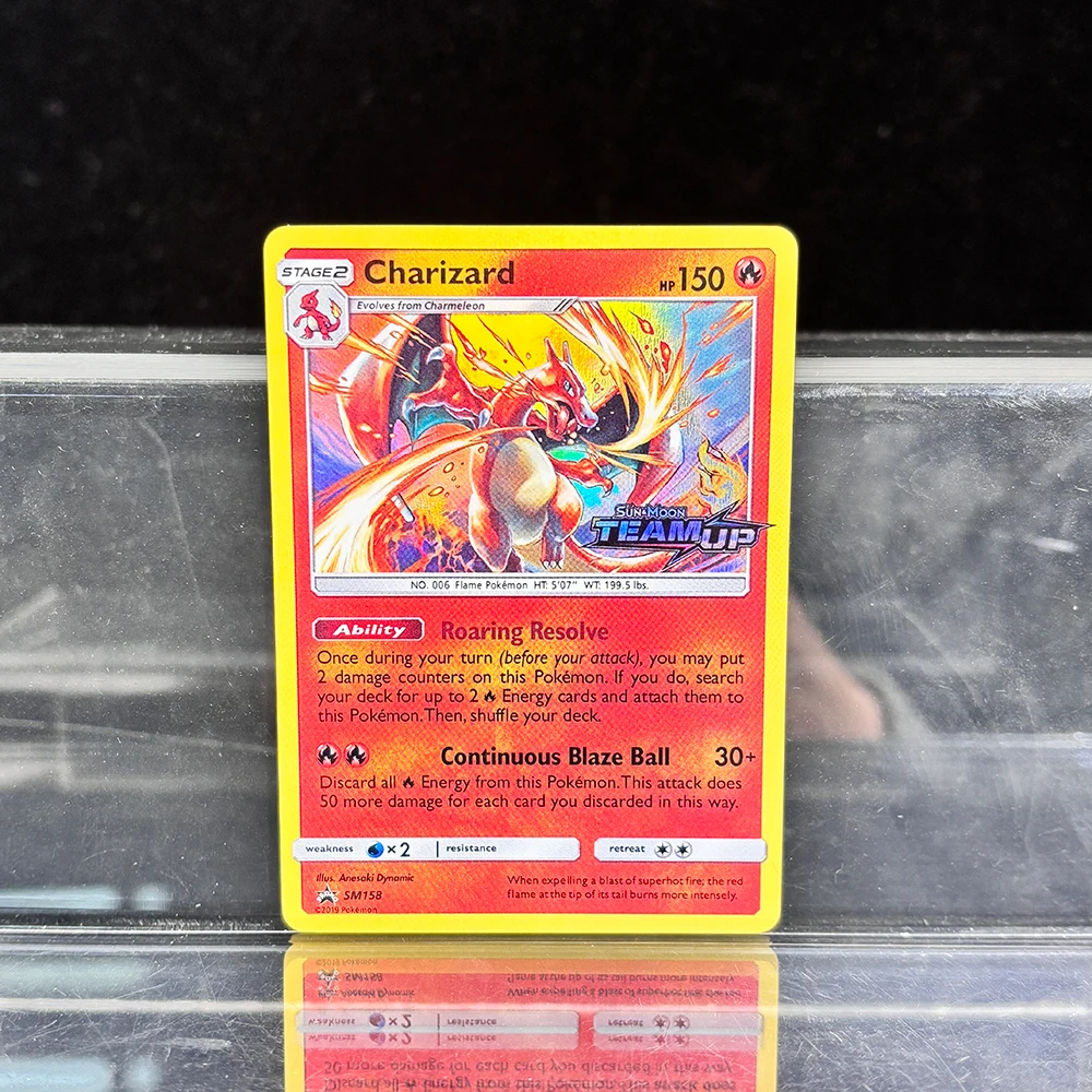 Cartes uniques holographiques PKM Charizard GX Blastoise PTCG, cartes proxy, Collection de cartes de combat, jouets cadeaux