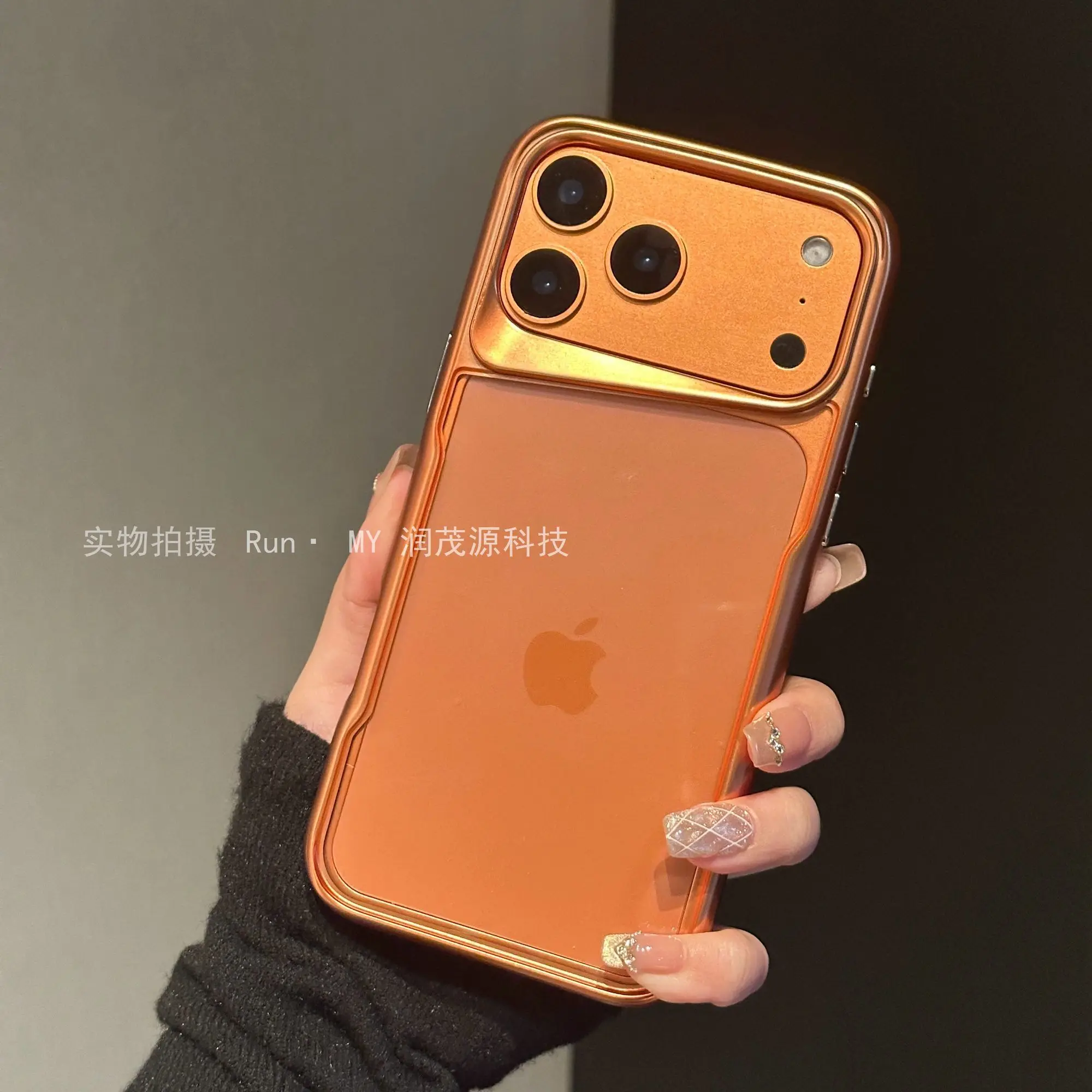 

Чехол для iPhone 17 Pro Max 17 Pro, модная прозрачная акриловая задняя крышка с покрытием для iPhone 17 Pro, бампер в виде ракушки