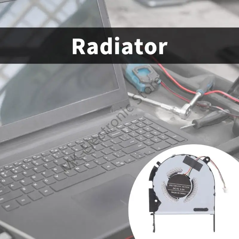 R2LF Replacement CPU GPU Cooling Fan For ASUS M7600 N7600 M6500 Laptop Stable Metal Construction Quiet Operating