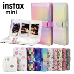 3 Inch 96 Pockets Photo Film Album Storage Book For FujiFilm Instax Mini 12 11 8 9 7s 50 90 Mini EVO Film Paper Size