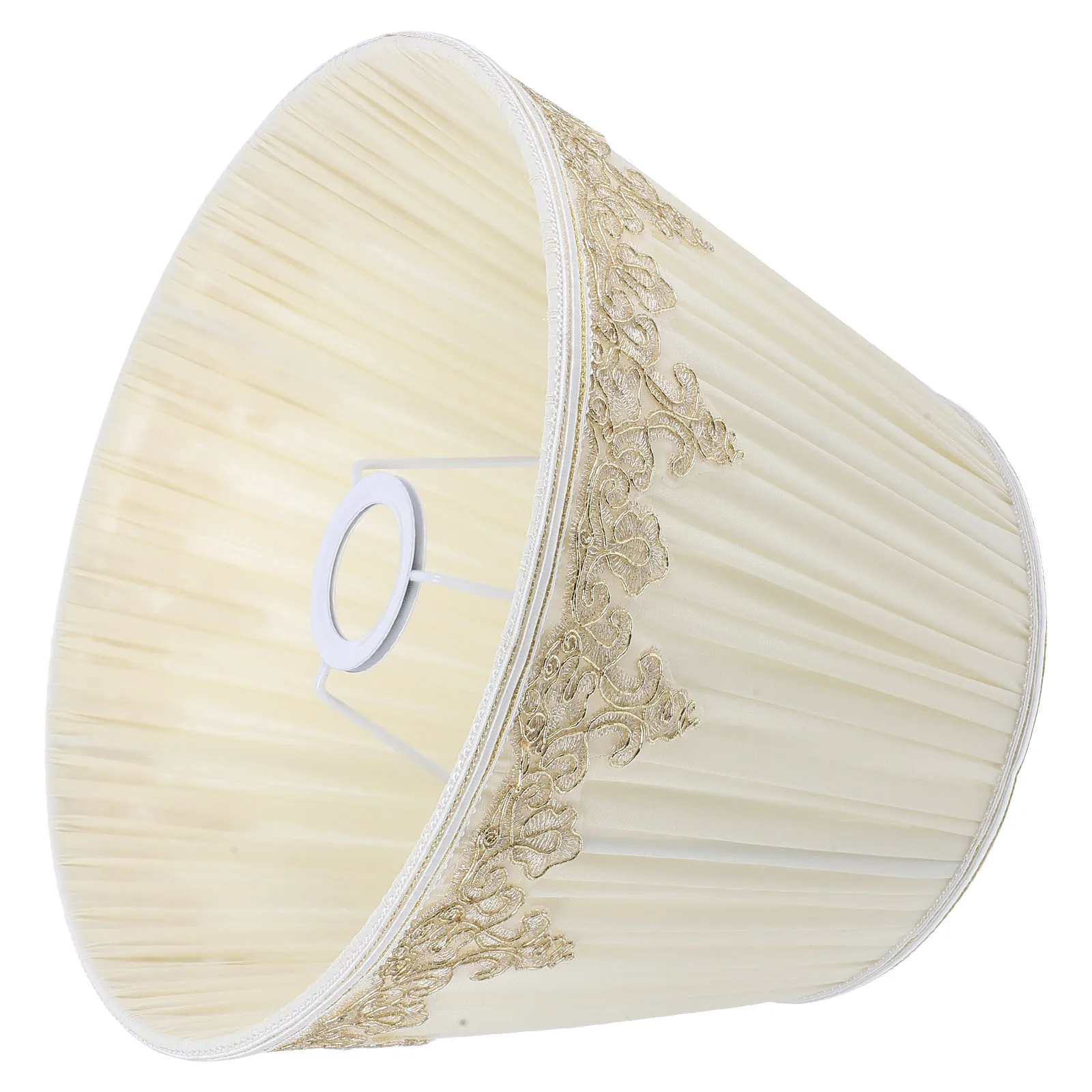 

Lamp Shades for Table Lamps Lampshade Tabletop Desktop Replacement Yellow Lampshades Cloth