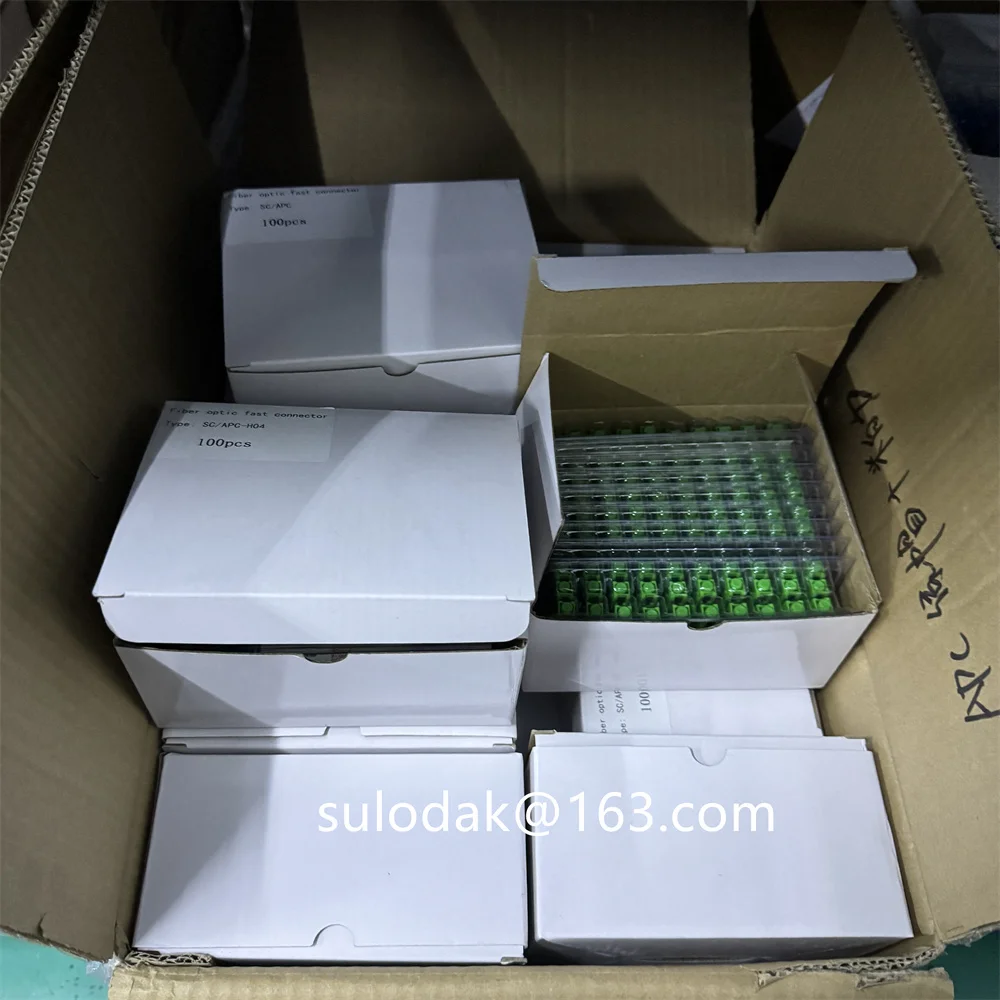 موصل سريع من الألياف الضوئية SC-APC مدمج مسبقًا من FTTH، موصل بارد من الألياف الضوئية، موصل بارد للراديو والتلفزيون #2