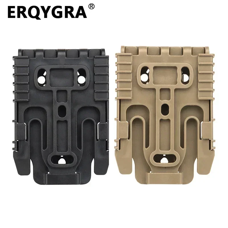 

ERQYGRA Tactical Adapter Base Quick Release Buckle System Accessories Waist Glock Holsters Hunting Outdoor Quick-drawing Sleeve