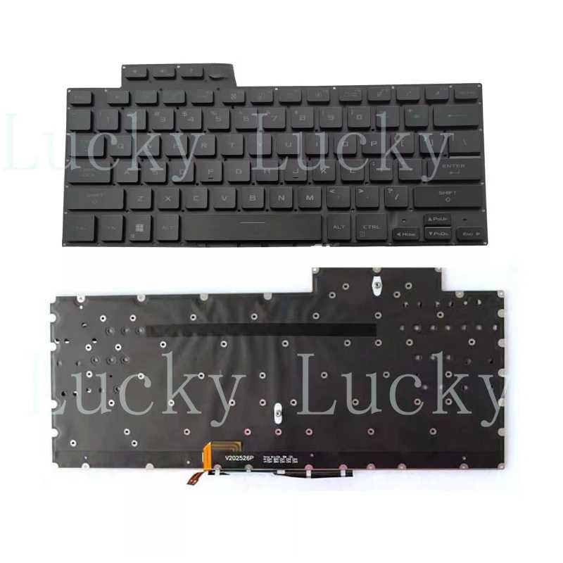 

f New Backlit US Keyboard for Asus ROG Flow X16 GV601VI GV601VV GV601VU 2022