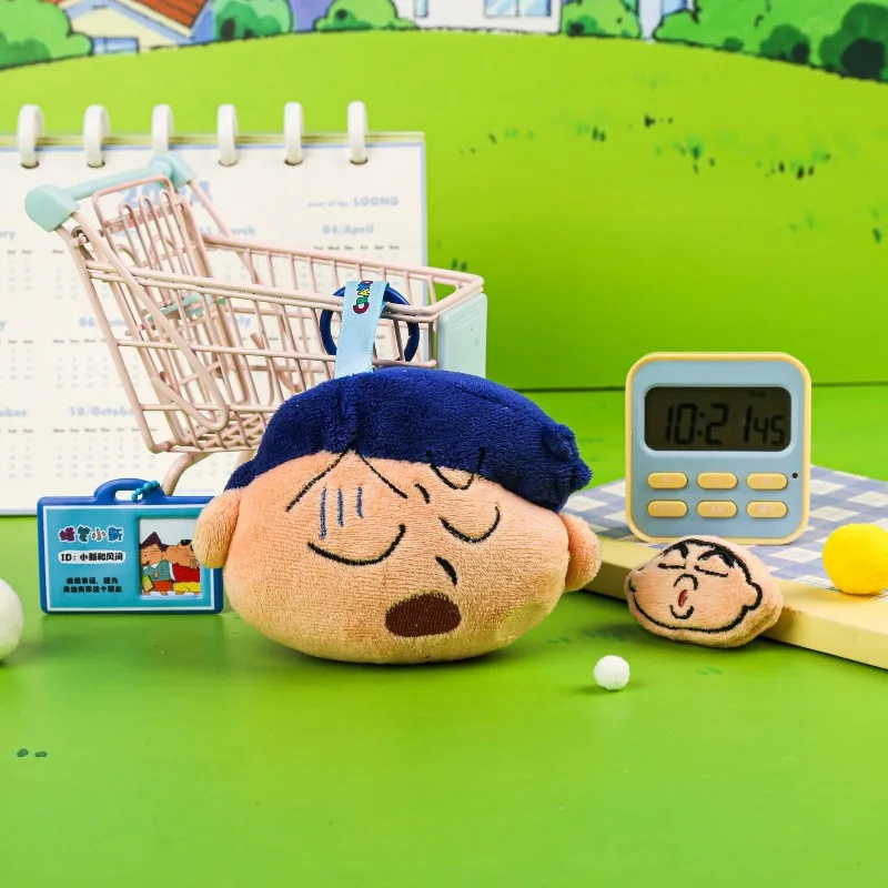 귀여운 짱구 키체인 지갑 동전 지갑 이어폰 정리함 데이터 케이블 정리 가방 키링 크리스마스 생일 선물