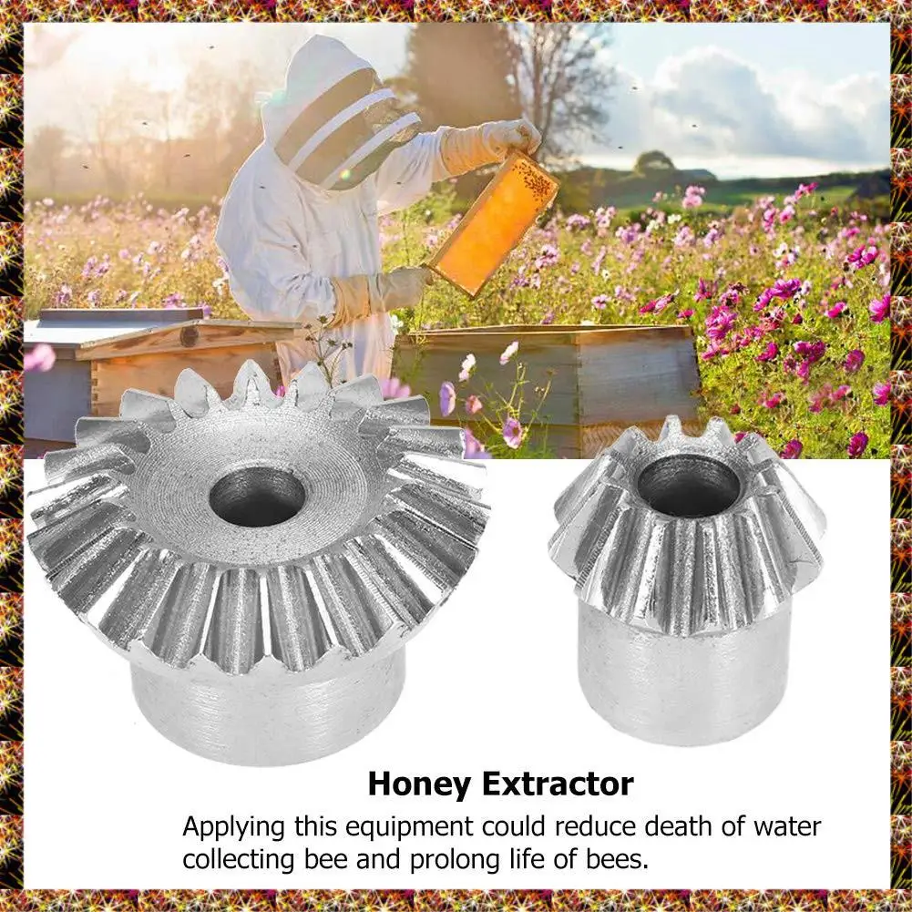 

BTCL Stainless Steel Honey Extractor Gear Kit,Beekeeping Extractor Gear Beekeeping Equipment Part Beekeeping Supplies
