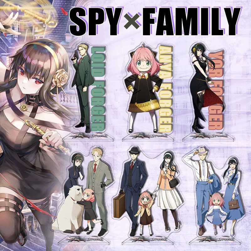 

SPY FAMILY Anime Acrylic Stand 81 120 New Spy x Family Large Acrylic Display Stand Anime Merchandise Cross Border Acrylic