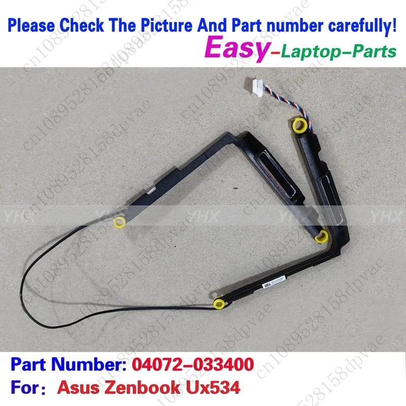 

GYX новый для Asus Zenbook Ux534 встроенный динамик L & R 04072-033400 04a4-03p20as быстрая доставка