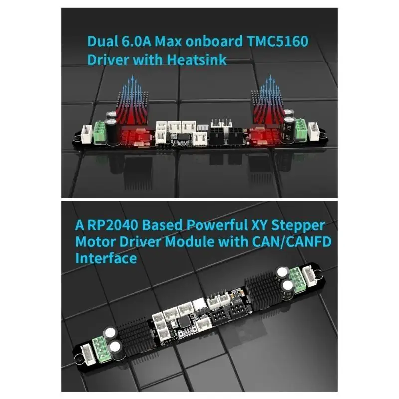 R53C DFH PITB V2.0 Steuerplatine 3D-Drucker Schritttreibermodul mit RP2040 MCU und TMC5160 Treiber – Detail 3
