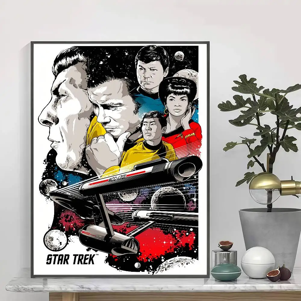 Hot TV S-Star T-Trek Peelable Self-adhesive Poster Stickers Are Suitable For Frameless Wall Decoration In A Room view 6