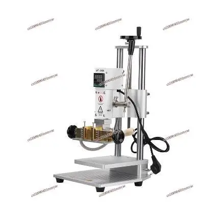 Manual Desktop Small Hot Press PVC Leather Embossing Machine for Heat Press and Creasing