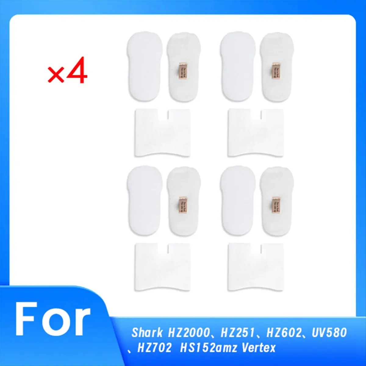【Newest AT03】HZ2002 Filter for HZ2000, HZ251, HZ602, UV580, HZ702, HS152amz Ultralight Duoclean Powerfins Corded Stick