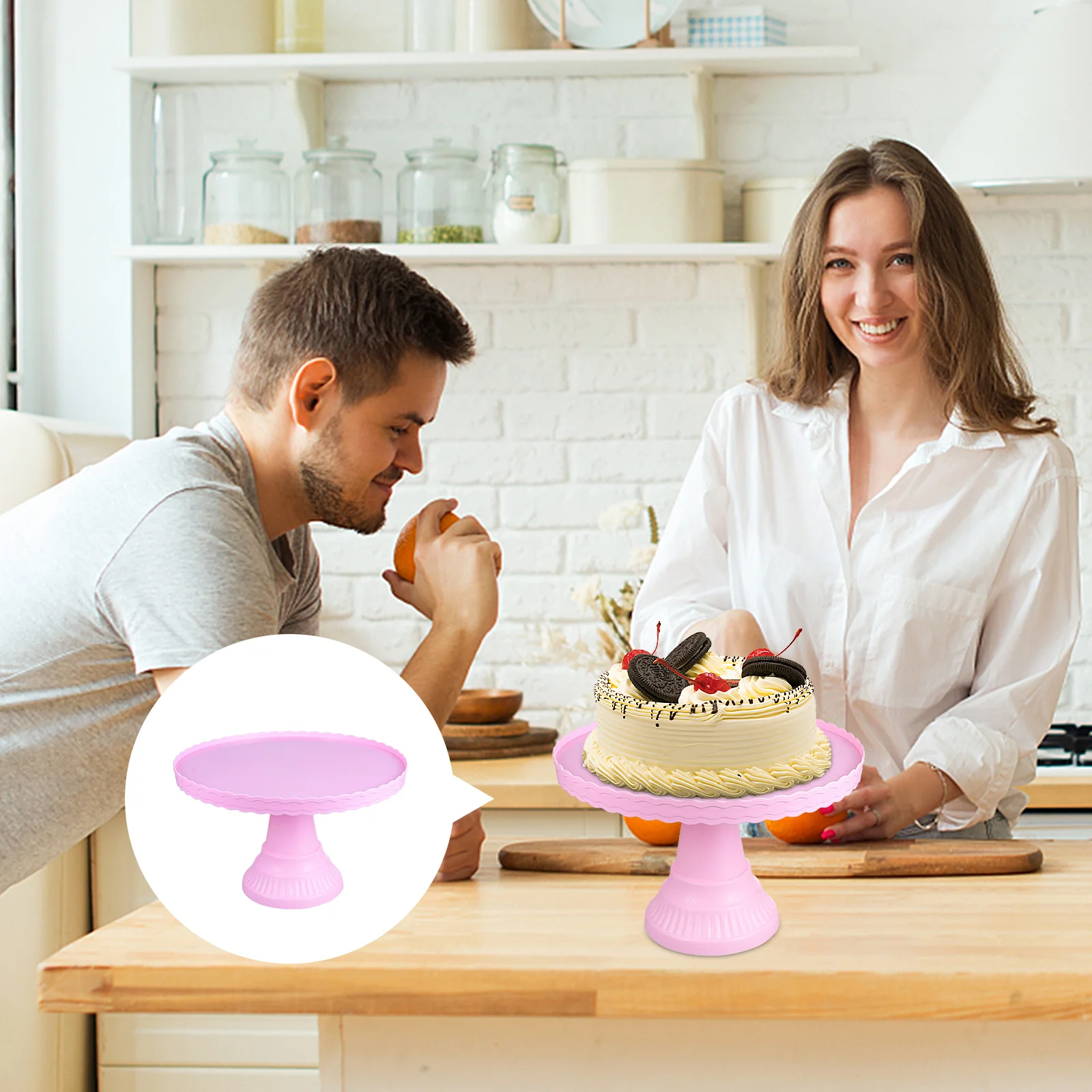 

Cake Display Stand Top-Class Material Large Capacity Elegant Decoration for Wedding Birthday Party Cupcake Showing Stand