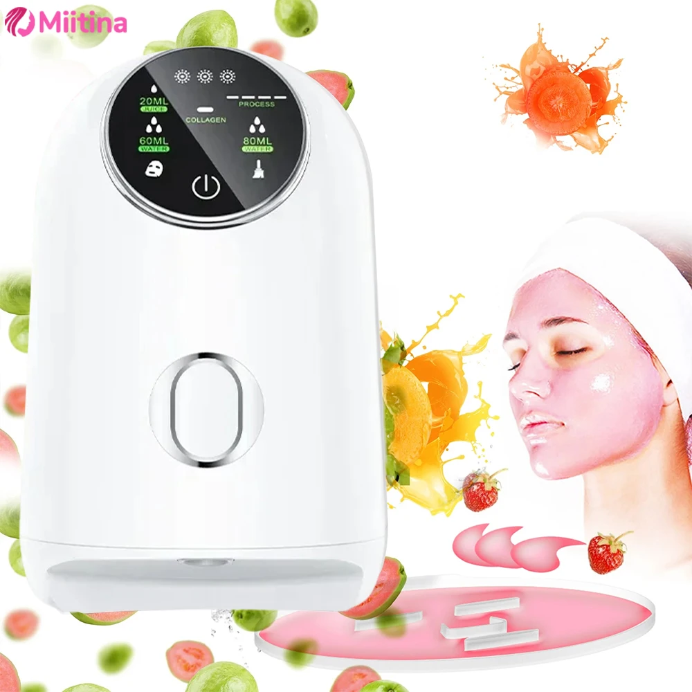 Mask Machine DIY Natural Fruit Vegetable Mask Device Intelligent Home Spa Facial Treatment Machine Private Customised Skin Care