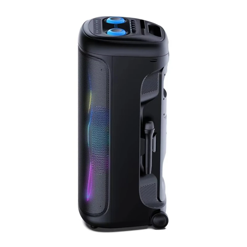 2026 New LED Light Portable Wireless Party Speaker Custom Logo High Sound Quality Outdoor Music Playbox