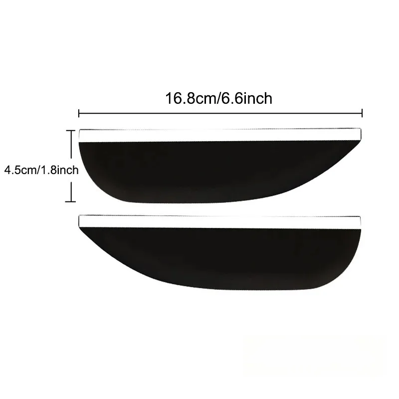 

Universal Silicone Rainproof Auto Rearview Mirror Rain Visor Shade Cover Car Accessories Car Rearview Mirror Rain Eyebrow 1pair