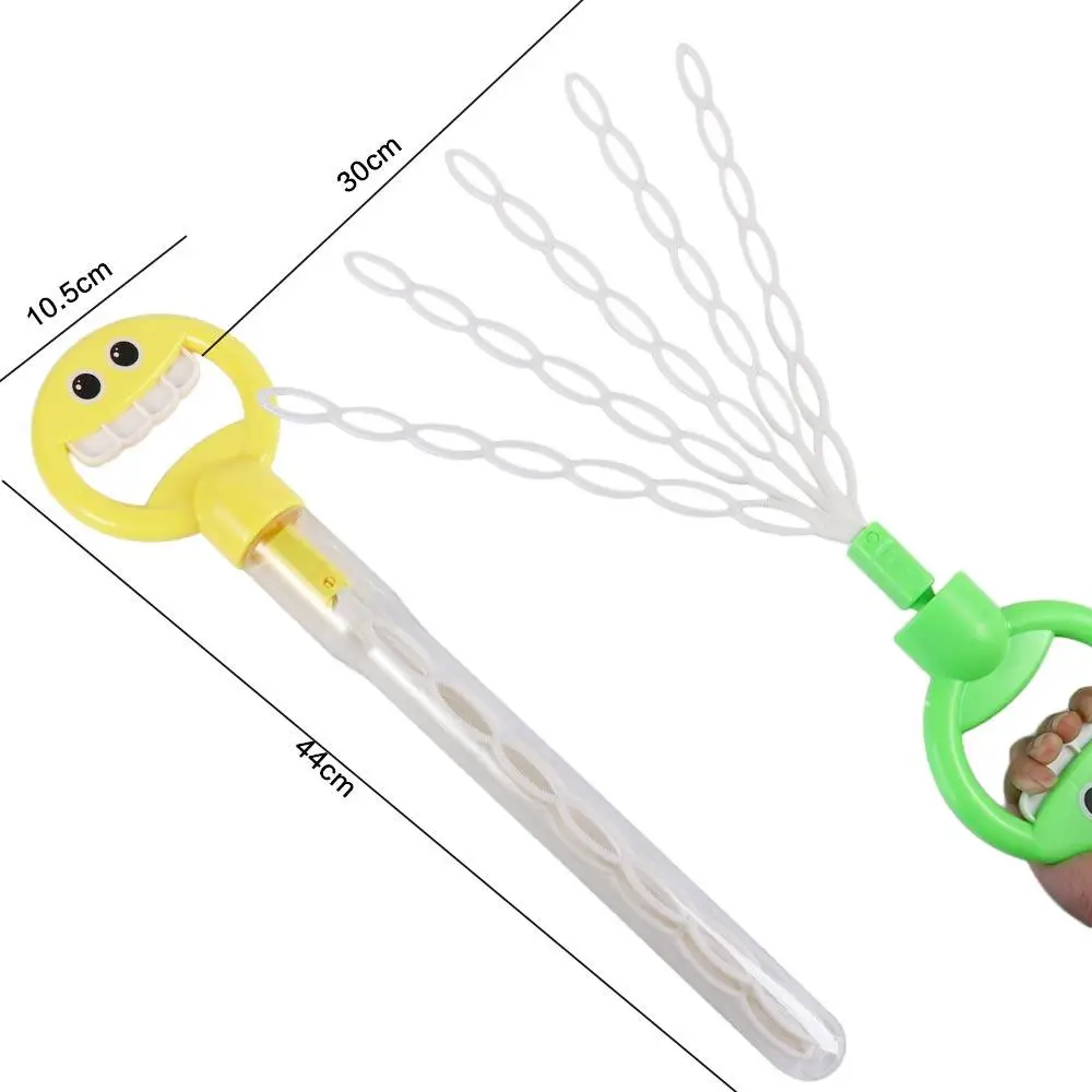 어린이 거품 막대, 비누 날리는 거품 도구, 재미있는 5 발톱 모양, 큰 거품 막대, 32 홀